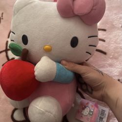 Sanrio Hello Kitty Stuffed Plushie 12 inches Fruit Apple