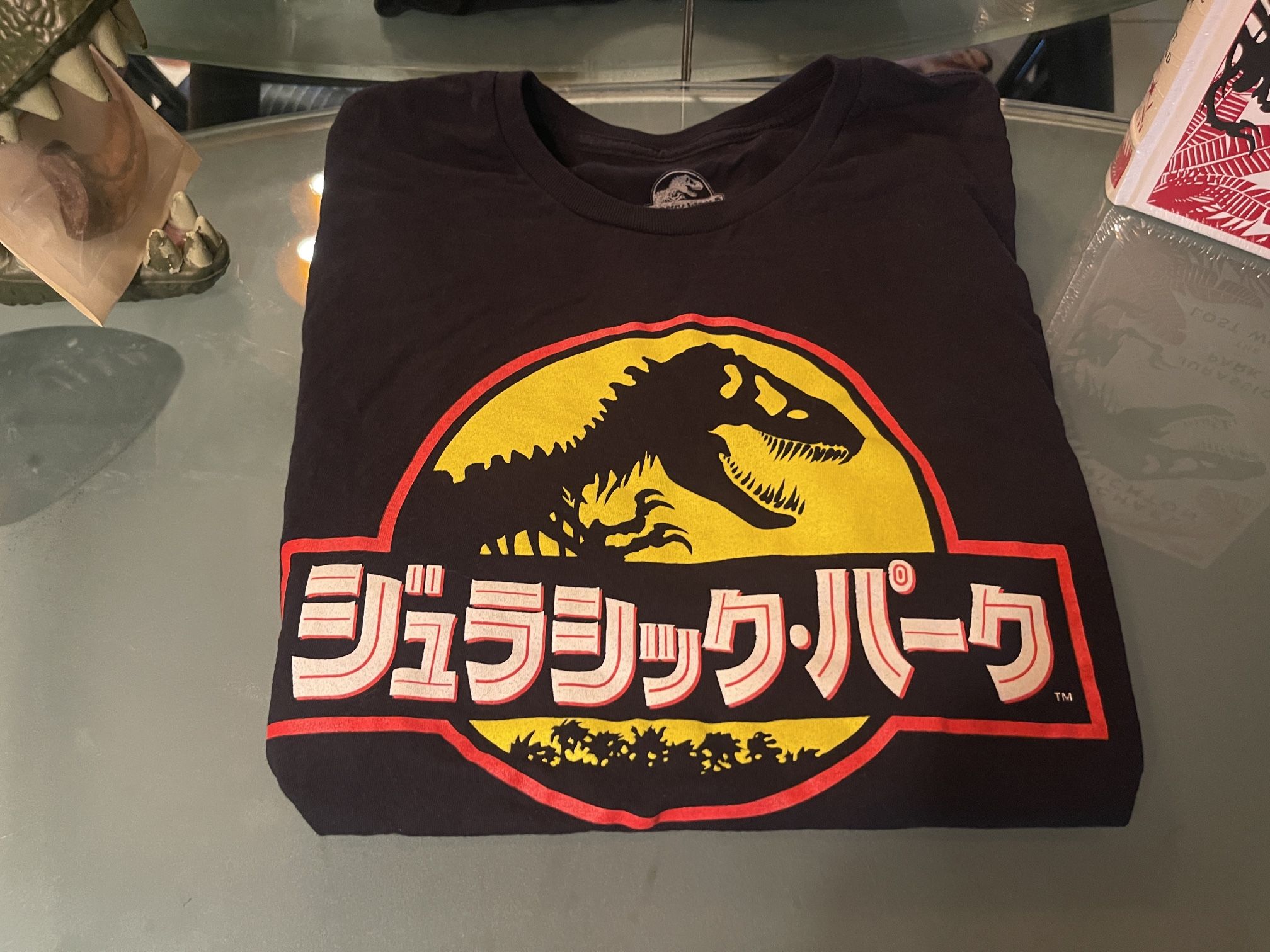 Jurassic Park Kanji Japanese Style T-Shirt