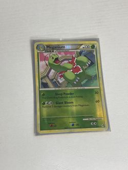 Pokemon 2011 POKEMON CALL OF LEGENDS 27 MEGANIUM-REVERSE FOIL