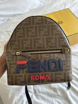 Fendiroma Mini Backpack Brown