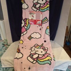 Hello Kitty Throw Blanket 