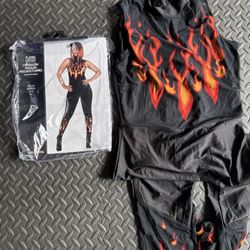Flame bodysuit