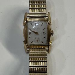 Bulova Hand Wind Mechanic Watch L10Gold filled Rare Vintage