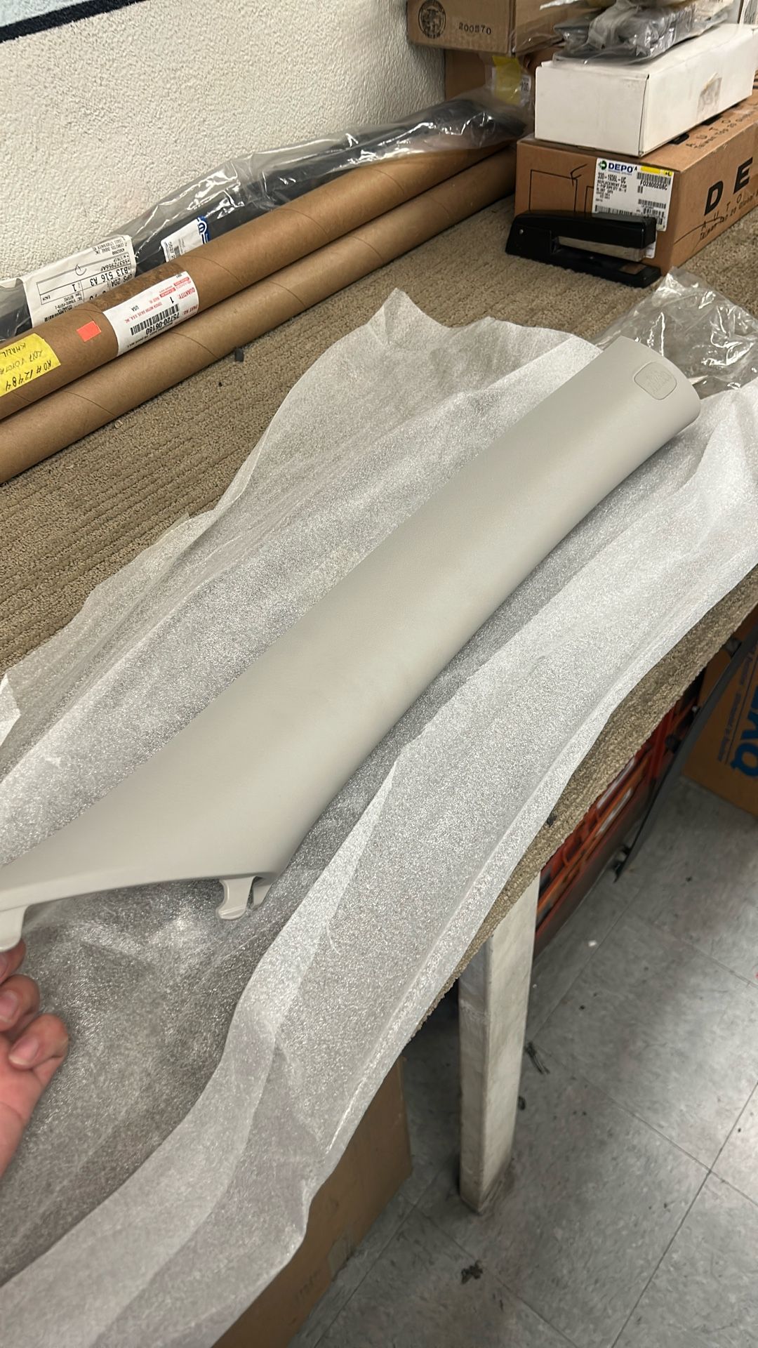 Right Side Windshield (A-pillar) Molding # 84101-TBA-A11ZB