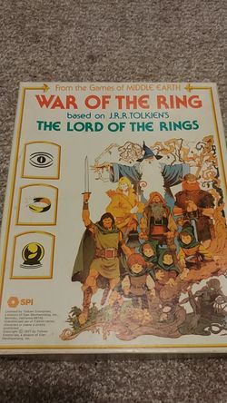 War of the Ring SPI Board Game Complete