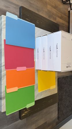 Blue Summit Supplies Letter Size File Folder Boxes (100-count holders)