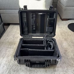 Pelican 1450 Custom Charging/Battery Station — Anker 6-in-1 + Dual Xtar Chargers