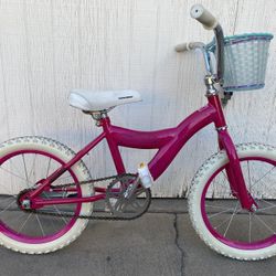 Girls 16 Pink Bike