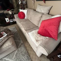 Queen Sleeper sofa And Love Seat