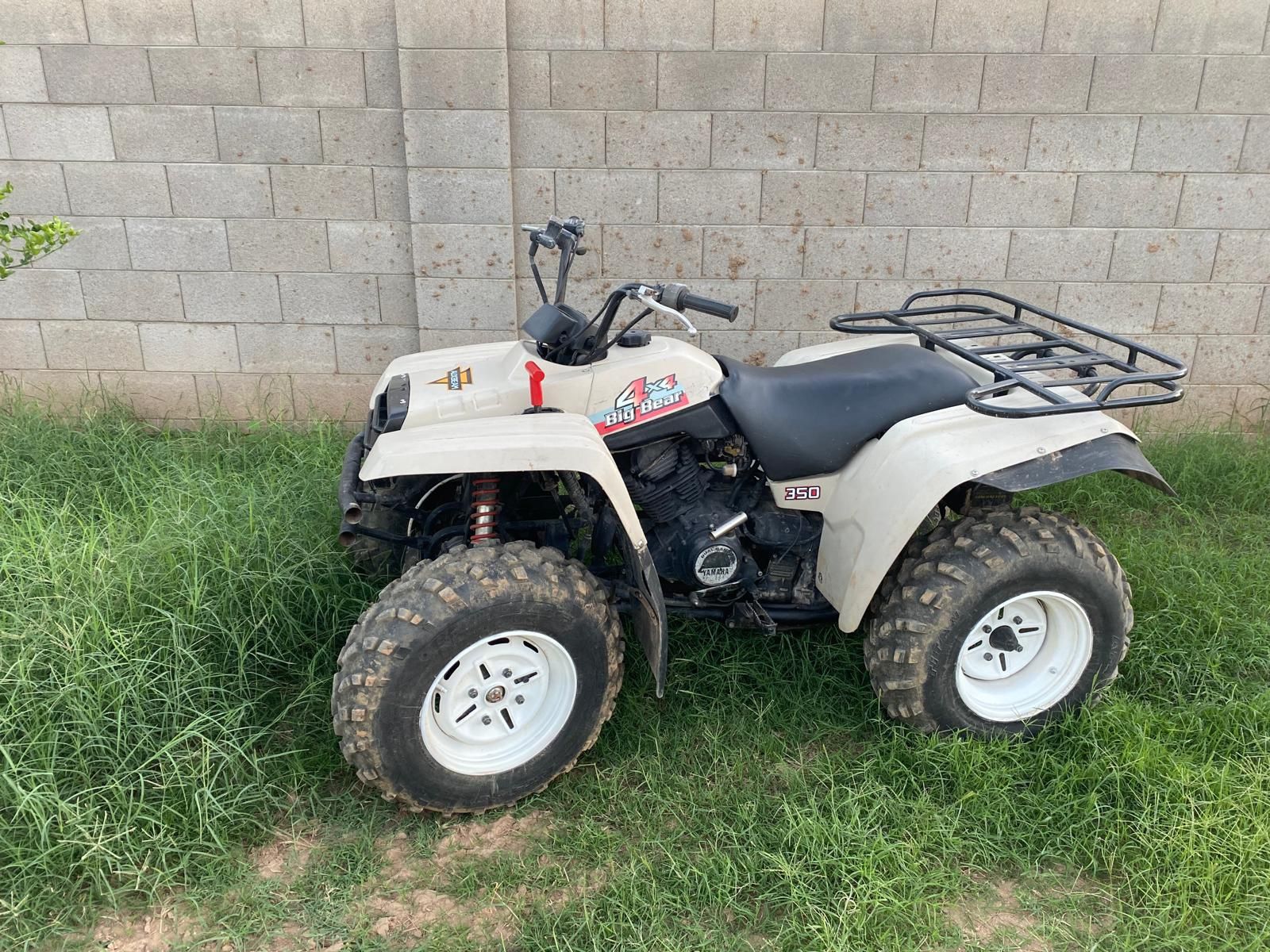 Yamaha Big Bear3504x4 And Honda Trx250
