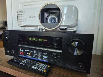 Epson Projector + Onkyo AV Receiver — Repair Project / Parts Lot