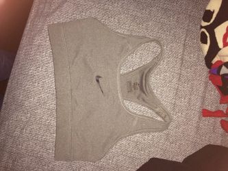 Grey Nike Sports Bra
