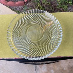 Vintage 10” Cake Plate