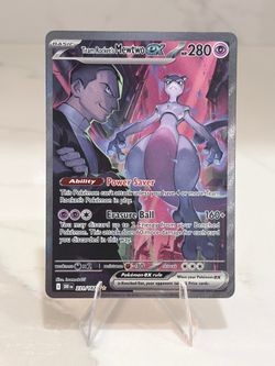 Team Rocket's Mewtwo ex - 231/182 - SV10: Destined Rivals - Pokemon TCG