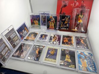 Kobe Bryant Lot Great Picks! 22 Pieces Of History!