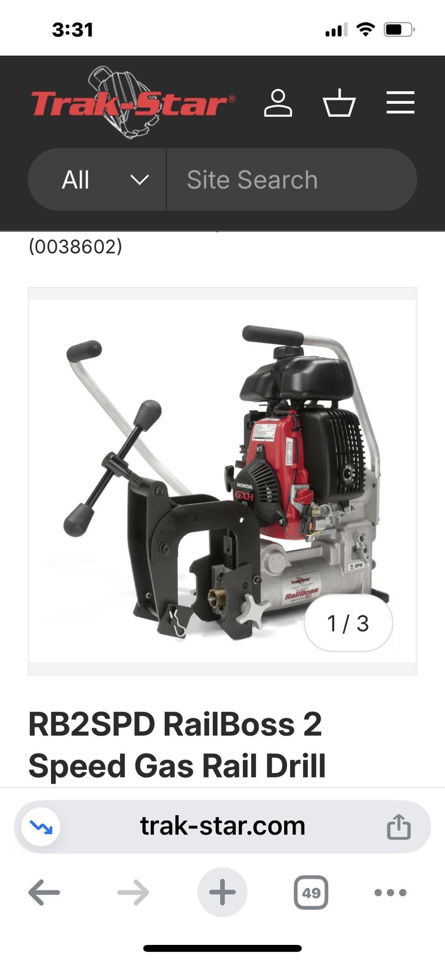 RB2SPD RailBoss 2gas