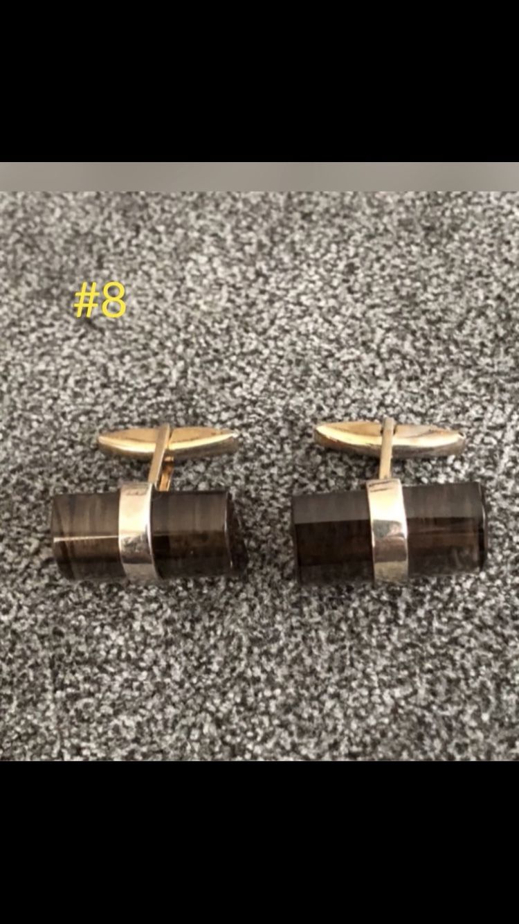 Silver Cuff Links