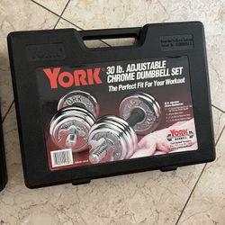 York Workout Weights Set