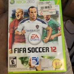 XBOX 360 Fifa Soccer 12 Game. "CHECK OUT MY PAGE FOR MORE DEALS "