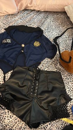 Women's Police Officer Halloween Costume Set