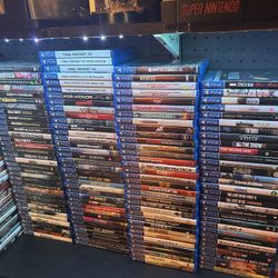 PlayStation 4  Games Updated 8/10 (sold By request )- Ps4