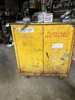 Paint Storage Cabinet Lowered Price