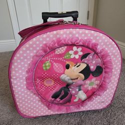 Mini Mouse Plllout Handle Suitecase