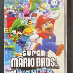 Super Mario Brothers Wonder Brand New Sealed 