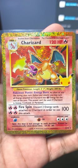 Charizard 30th anniversary