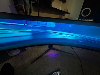 49” LG UltraGear Curved Gaming Monitor – With Stand – Works Great
