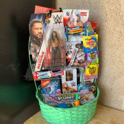 WWE WRESTLING EASTER BASKET