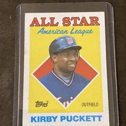 6 Kirby Puckett Cards