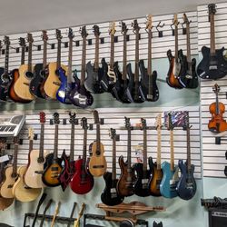 Guitars And Musical Instruments 
