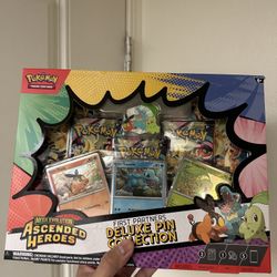 Pokemon Ascended Heroes Pin Collection