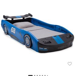 Blue Car Bed