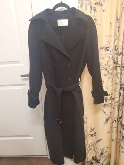 OAK AND FORT OVERSIZED TRENCH COAT XXS
