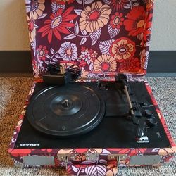 Crosley Woodstock Edition Portable Record Player
