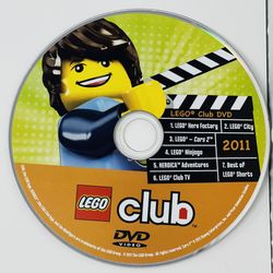 Lego Club-First Ever! Lego Club DVD- Original Sleeve Children Dvd