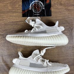 Adidas Yeezy 350 Bone HQ6316 Size 7.5M New No Box Authentic 