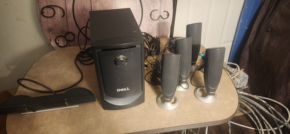 dell home theatre speaker system