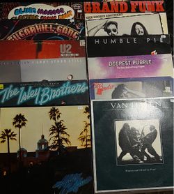 Original vinyl lot! 12 classic rock! Good condition