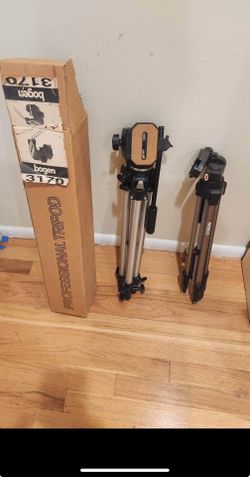 Bogen 3170 professional tripod and Ambico tripod