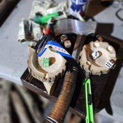 Hand Carved Ashtrays 