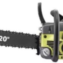 Ryobi 20 inch Chainsaw Heavy-Duty Case Automatic Oiler High Power Chain Saw