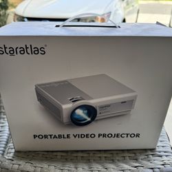 Mini Projector ,5G Wifi Bluetooth Projector,Staratlas 12000L Native 1920*1080 P Video Projector, Outdoor Projector , Home Theater Compatible with HDMI