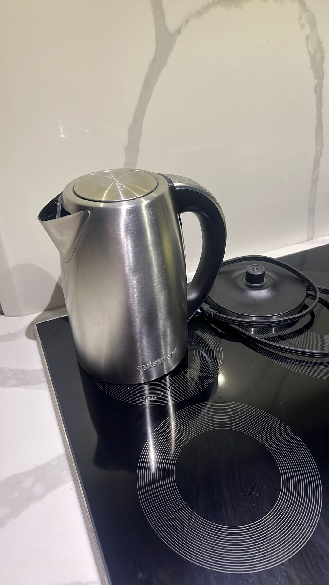 Electric Kettle Stainless Steel Cordless Hot Tea Coffee Stainless Steel 1.7-Ltr