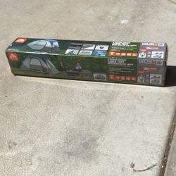 6. Person Instant Cabin Tent With Built. In Led light never been used and still in the box big 295 selling for 175.