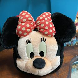 Vintage Disney Minnie Mouse plush kids purse 