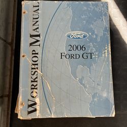 2006 Ford GT manual