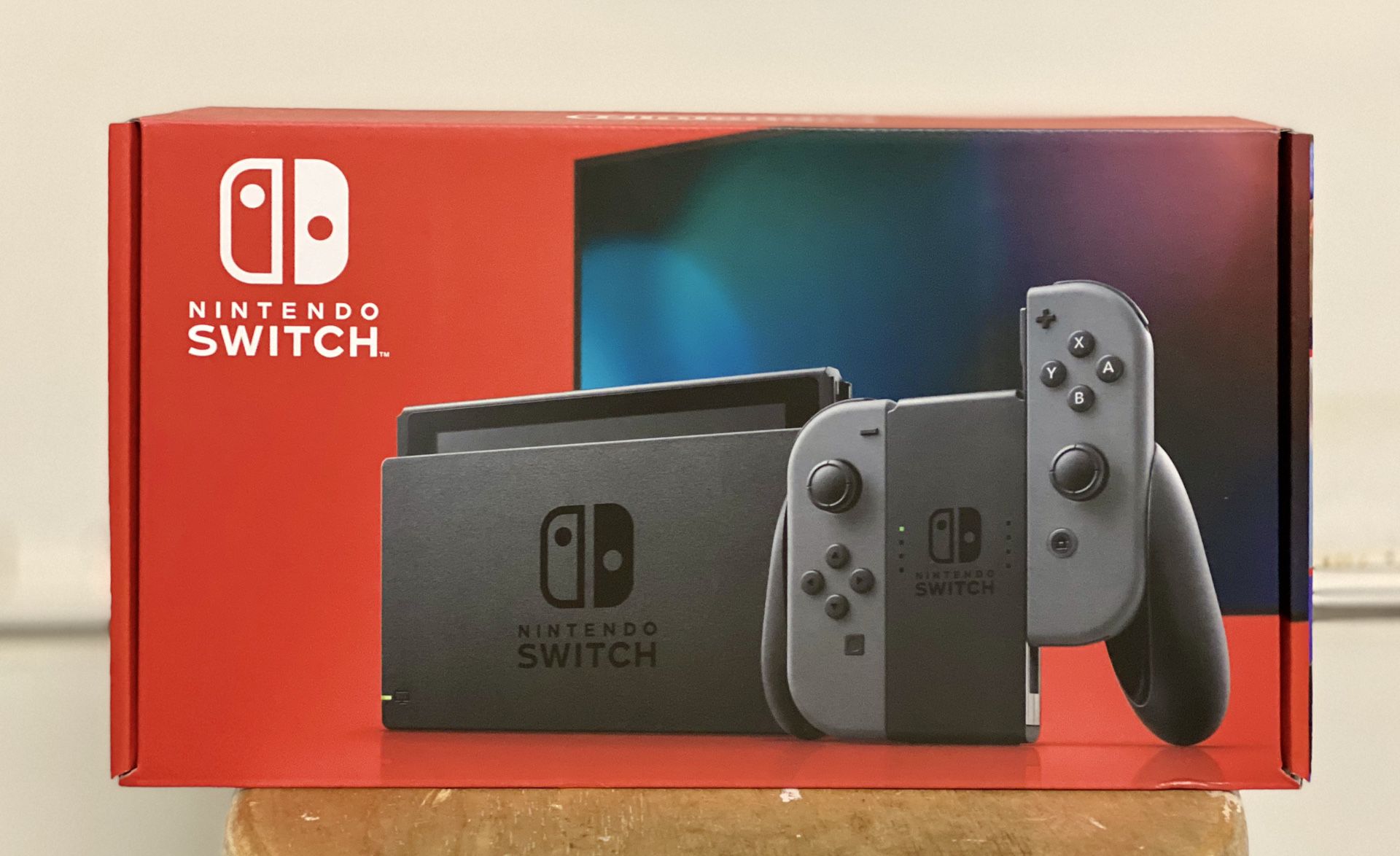 Brand New In Box Nintendo Switch 32GB Console Gray Joy-Con V2